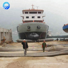 Mooring Rope with inflatable Rubber airbags for ship lifting